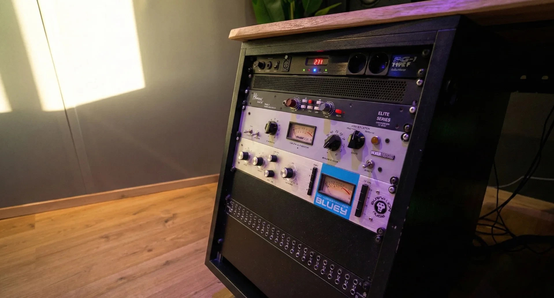 Outboard equipment in Studio 1